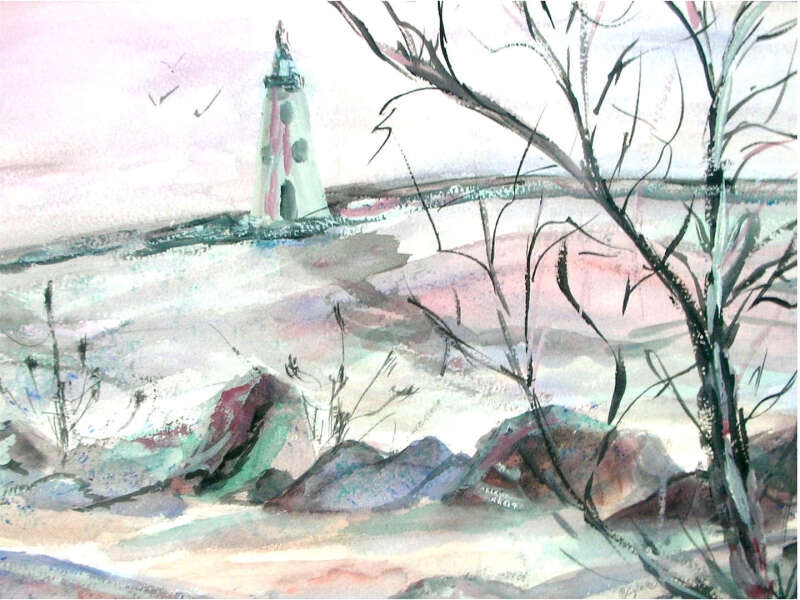 Port Maitland Lighthouse - Winter 2007