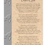 Don't Quit