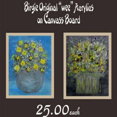 2024 ACRYLIC ART & PRICES